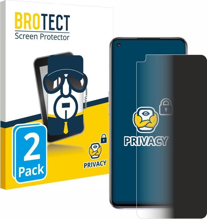 Immagine prodotto BROTECT Pellicola privacy antispia Pellicola di protezione dalla luce blu (2 Pezzo/i, Oppo A54 5G)