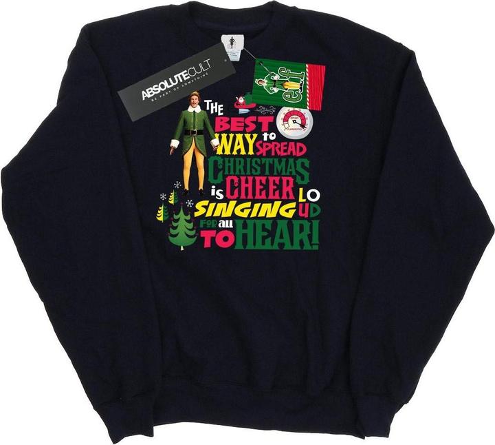 Elf Christmas Cheer Sweatshirt (L)