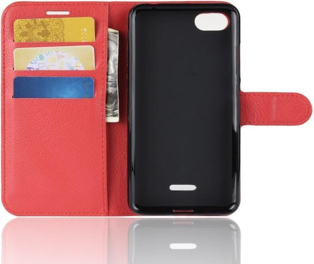 Produktbild MU Classic Litchi Leder Bookcover Series (Xiaomi Redmi 6A)