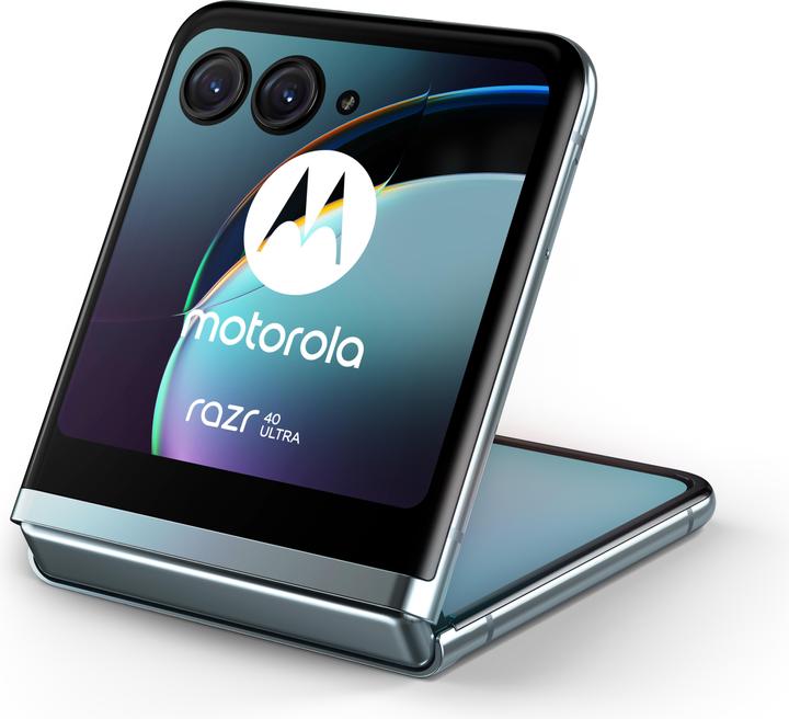 Immagine prodotto Motorola Razr 40 Ultra (256 GB, Blu ghiaccio, 6.90", SIM + eSIM, 12 Mpx, 5G)