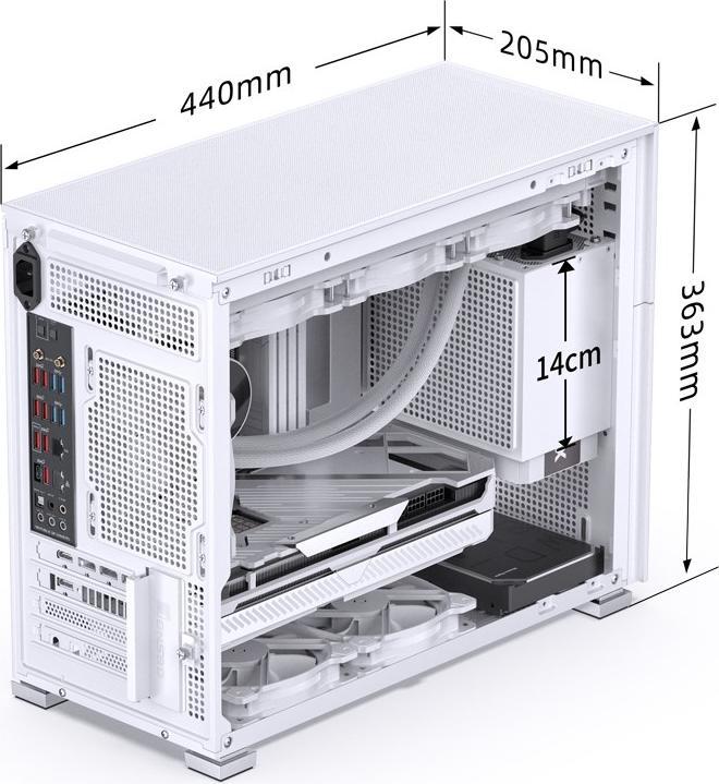 Actual product image Jonsbo D31 Mesh Screen (mATX, DTX, Mini-ITX)