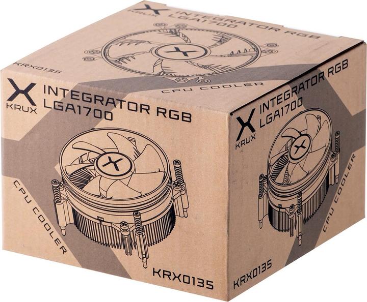 Actual product image Krux Chłodzenie Integrator RGB 92mm LGA1700