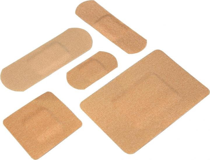 Actual product image Scan Assorted Hypoallergenic Fabric Plasters 120 (120 x)