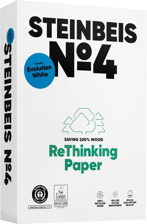 Image du produit Steinbeis Evolution White (80 g/m², 2500 x, A4)