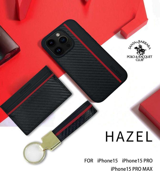 Actual product image Santa Barbara Polo Apple Hazel(Case,Card Bag,Key Chain) (Apple iPhone 15 Pro)