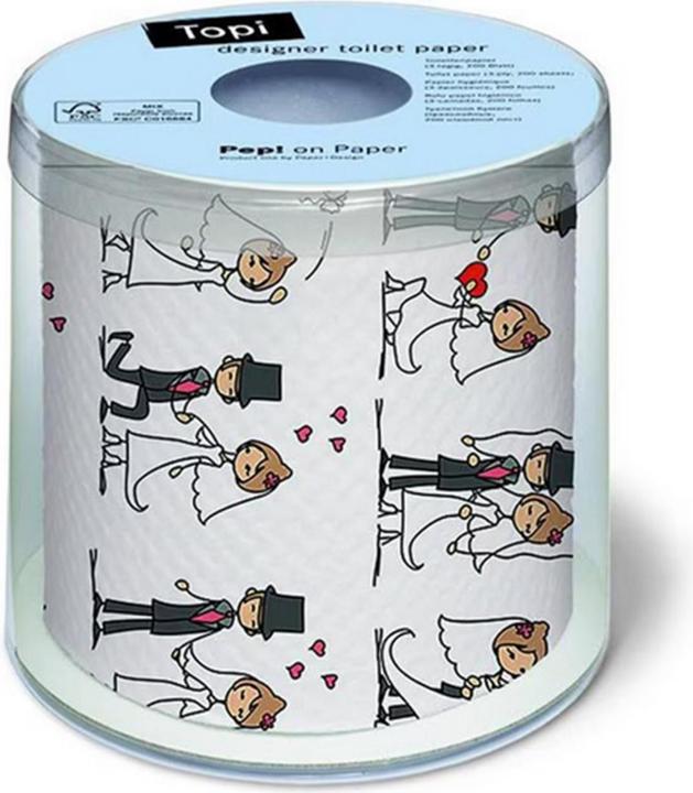 Produktbild Paper + Design Toilettenpapier Wedding (1 x)