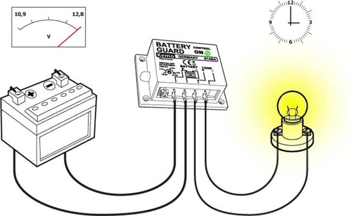 Immagine prodotto Kemo monitor della batteria