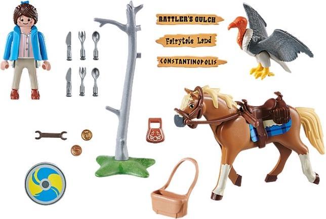 Image du produit Playmobil Le film Marla avec un cheval (70072, Playmobil The Movie)