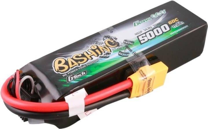 Image du produit Gens Ace G-Tech 5000mAh 14.8V 4S1P 60C Lipo Battery Pack with XT90 Plug-Bashing Series (14.80 V, 5000 mAh)