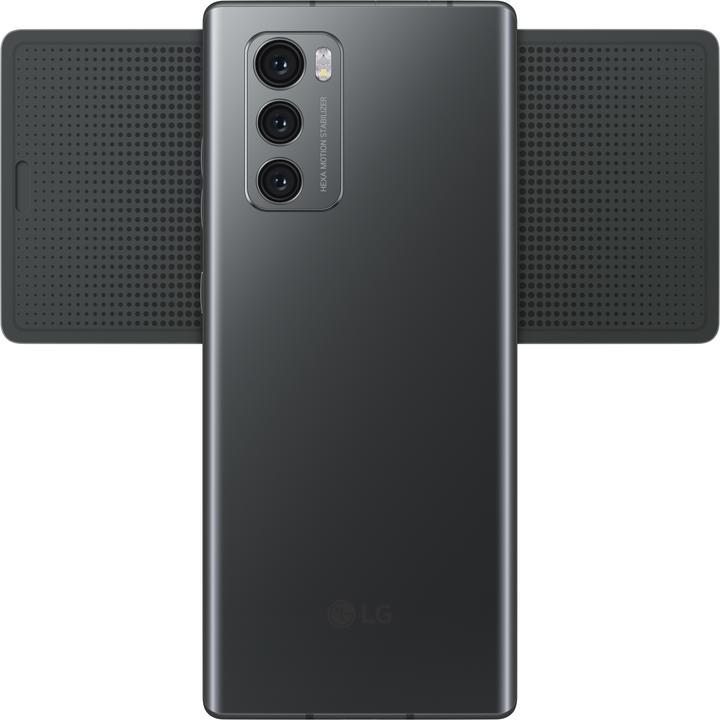 Produktbild LG Wing (128 GB, Aurora Gray, 6.80", Hybrid Dual SIM, 64 Mpx, 5G)