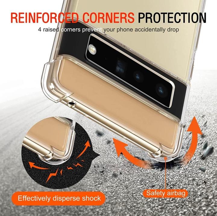 Produktbild Screenguard Crystal Clear Case Bumper (Google Pixel 6 Pro)