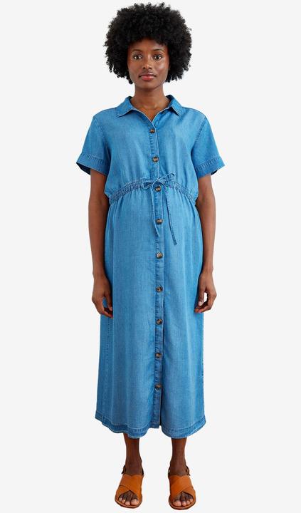 Actual product image Vertbaudet Maxikleid aus Lyocell für Schwangerschaft und Stillzeit (36)