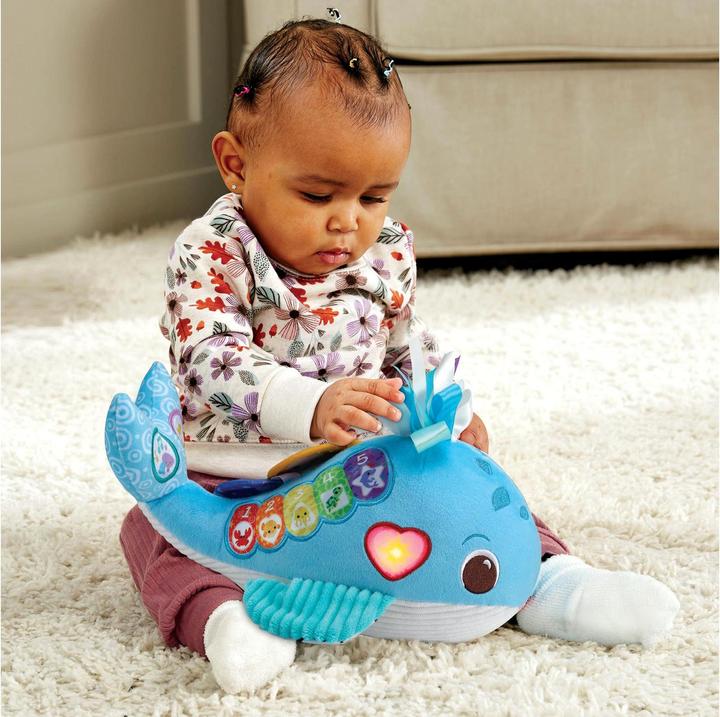 Image du produit VTech Océane, ma baleine musicale (bouteilles plastiques recyclées) (15 cm)