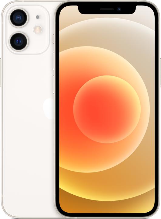 Actual product image Apple iPhone 12 mini (128 GB, White, 5.40", SIM + eSIM, 12 Mpx, 5G)
