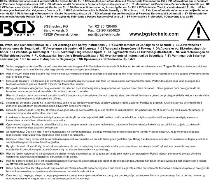 Produktbild BGS Montagewagen fahrbar (1 x)