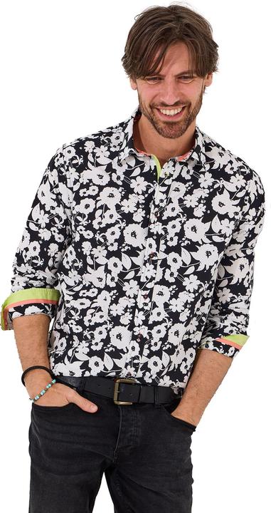 Actual product image Joe Browns Monochrome Floral Long Sleeve Shir (L)