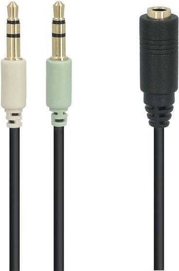 Immagine prodotto MicroConnect Audio-Adapter (0.40 m, Connettore da 3,5 mm (AUX))