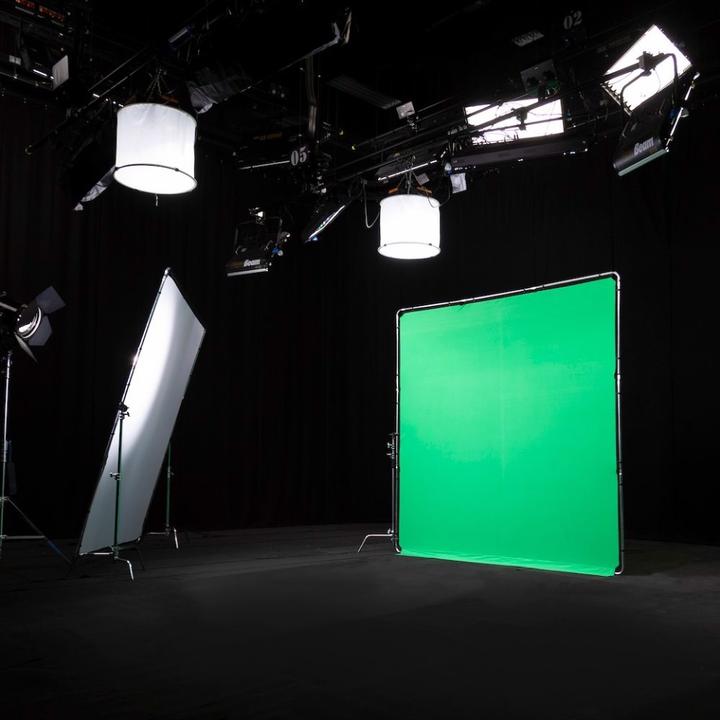 Produktbild Manfrotto LR83350 StudioLink Chroma Key Green Screen Kit 3x3m (300 cm, 300 cm)