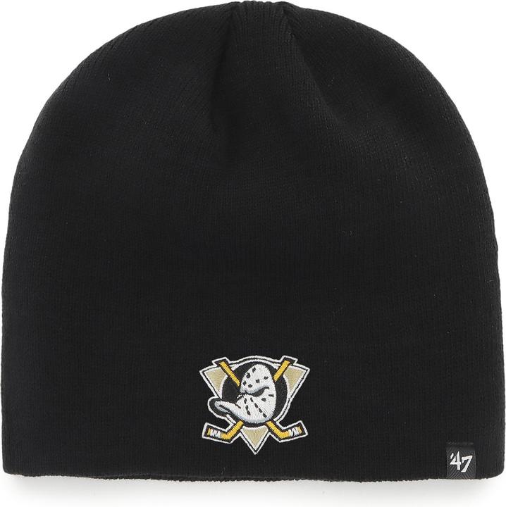 47 Brand Knit Beanie - Winter Anaheim Ducks Schwarz