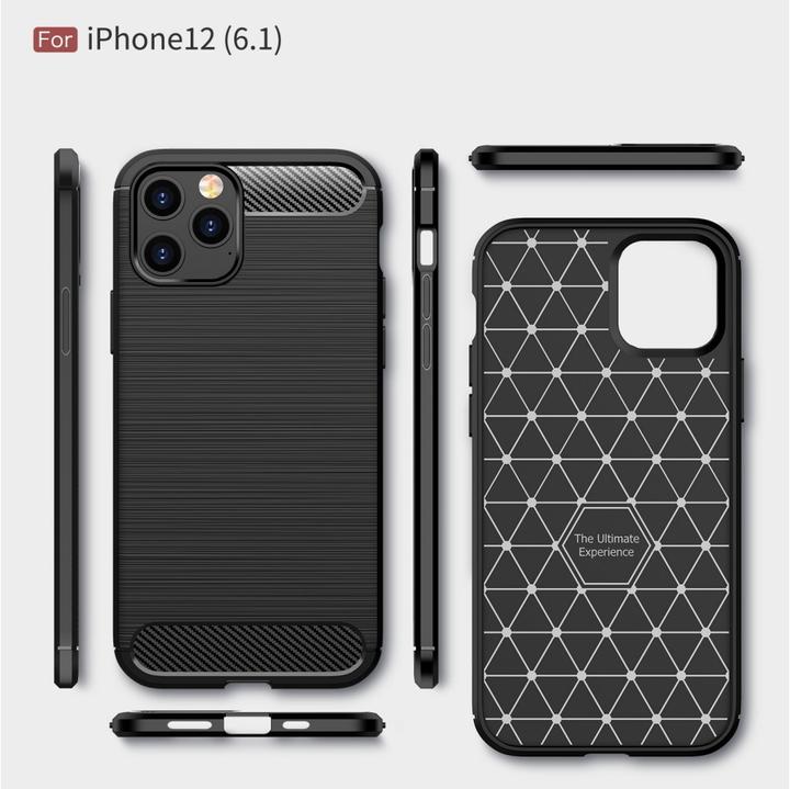 Produktbild Screenguard Carbon Brushed Case (Apple iPhone 12)