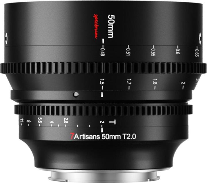 7artisans Spectrum 50mm T2.0 L-Mount (L-Mount, full size)