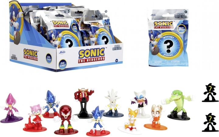 Jada Sonic Blind Pack Nanofigs, 13-sort.