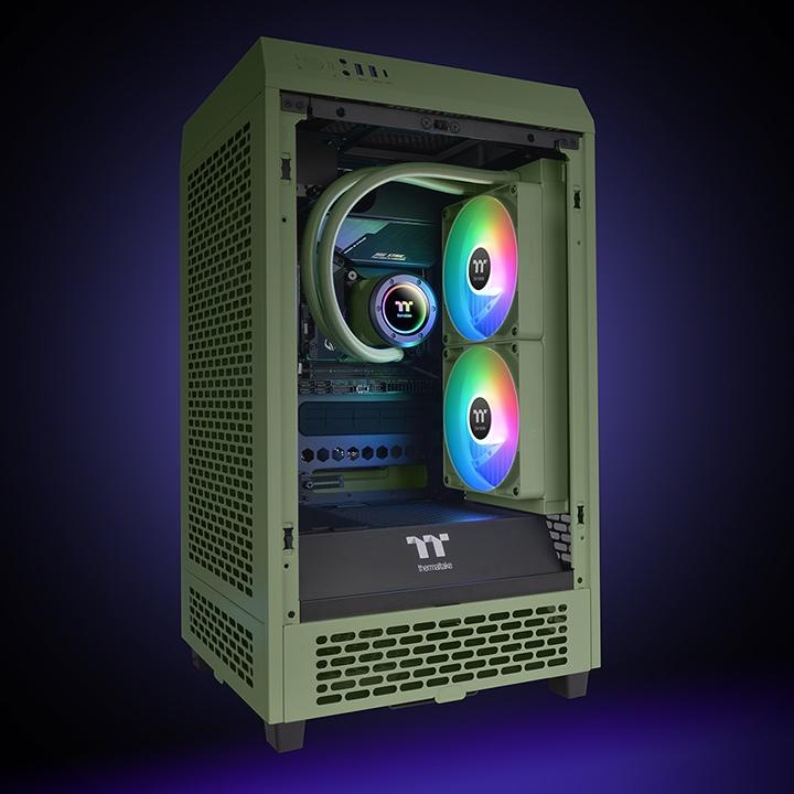 Actual product image Thermaltake TH280 V2 ARGB Sync CPU Liquid Cooler All-In-One gn