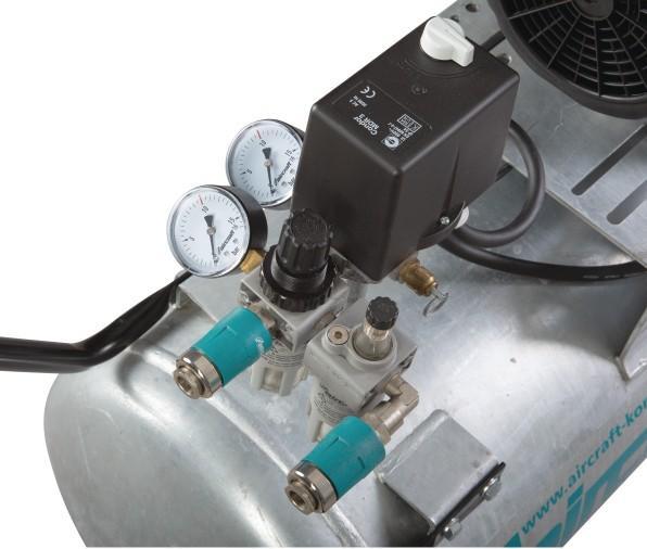 Produktbild Aircraft Kolbenkompressor AIRPROFI 440/100 OF PRO (6 Bar, 100 l)
