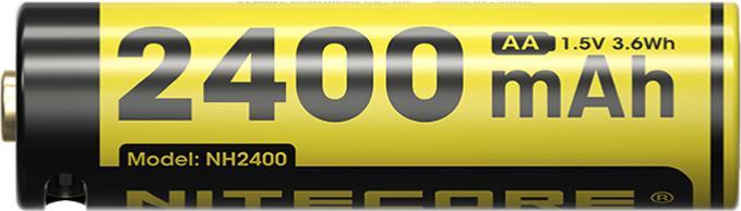 Actual product image Nitecore NH2400 (4 pcs., HR6, 2400 mAh)