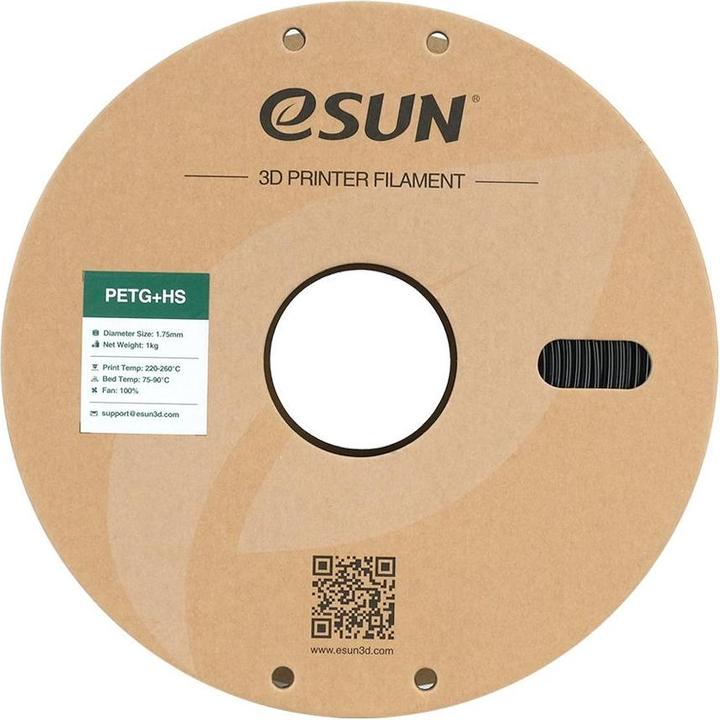 Actual product image eSUN EPETG+HS 1.75mm SOLID WHITE 1kg (PETG, 1.75 mm, 1000 g, White)