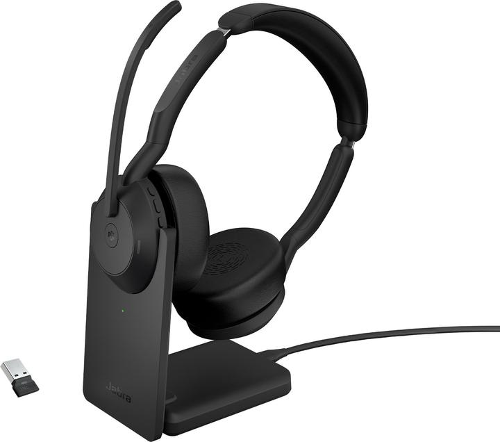 Actual product image Jabra Evolve2 55 (Wireless, USB-A)
