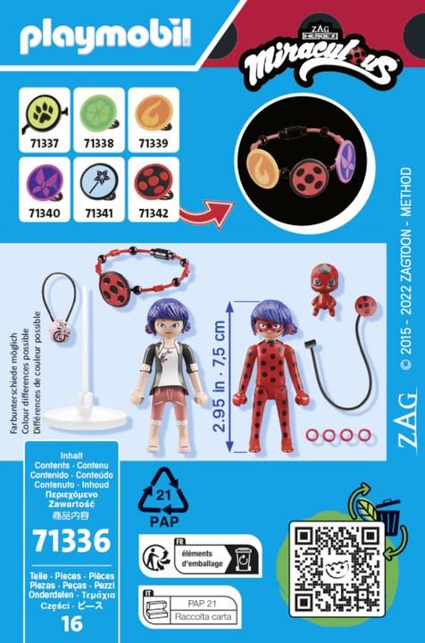 Produktbild Playmobil Marinette & Ladybug (71336, Playmobil Miraculous)