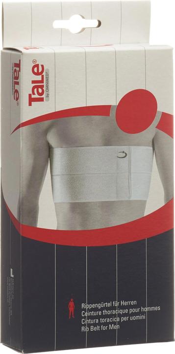 Produktbild Tale Rippengürtel 15cm Herren Velcro weiss