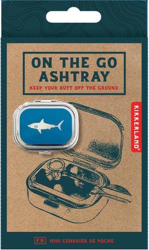 Actual product image Kikkerland Shark On The Go Ashtray