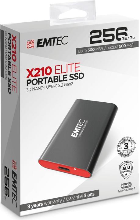 Actual product image Emtec X210 Elite (0.26 TB)