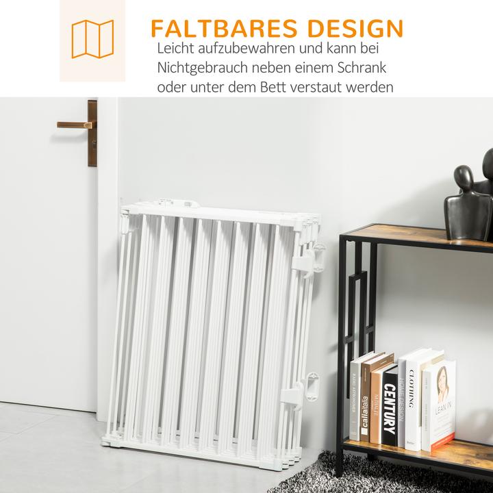 Produktbild PawHut Hunde Absperrgitter bestehend aus 8 Panelen (62.50 cm)