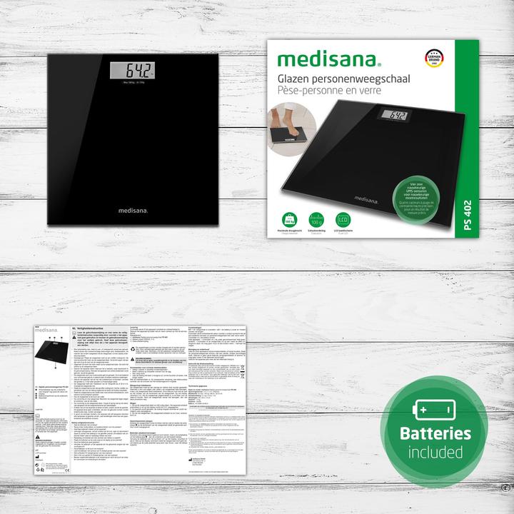 Image du produit Medisana PS 402 - Pèse-personne BNX (180 kg)