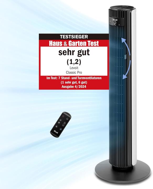 Levoit Turmventilator (25 dB)