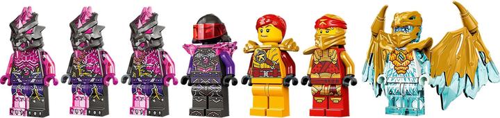 Actual product image LEGO Kai's gold dragon raider (71773, LEGO Ninjago)