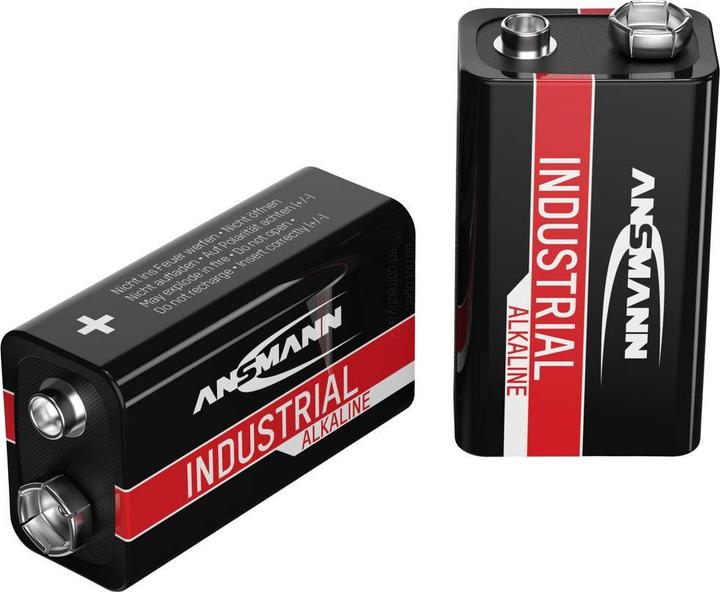 Actual product image Ansmann Industrial (10 pcs., 9V Block)