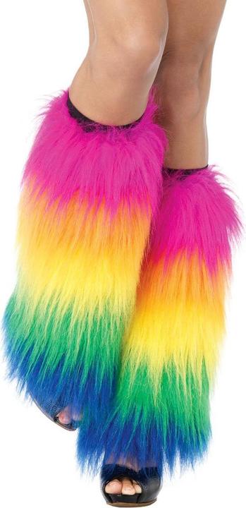 Produktbild Boland Stulpen Regenbogen Plüsch
