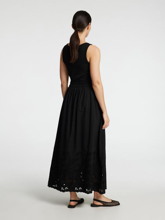 Actual product image Selected Femme Broderie Anglaise Maxirock (34)