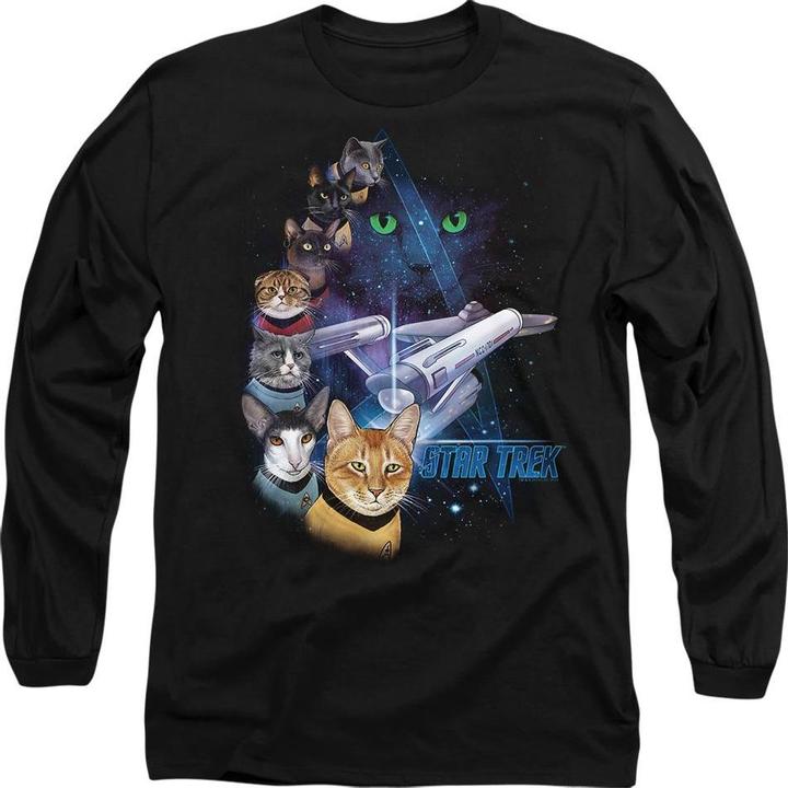 Feline Galaxy TShirt (L)