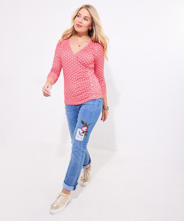 Immagine prodotto Joe Browns Geo Print Mock Wrap Top (40)