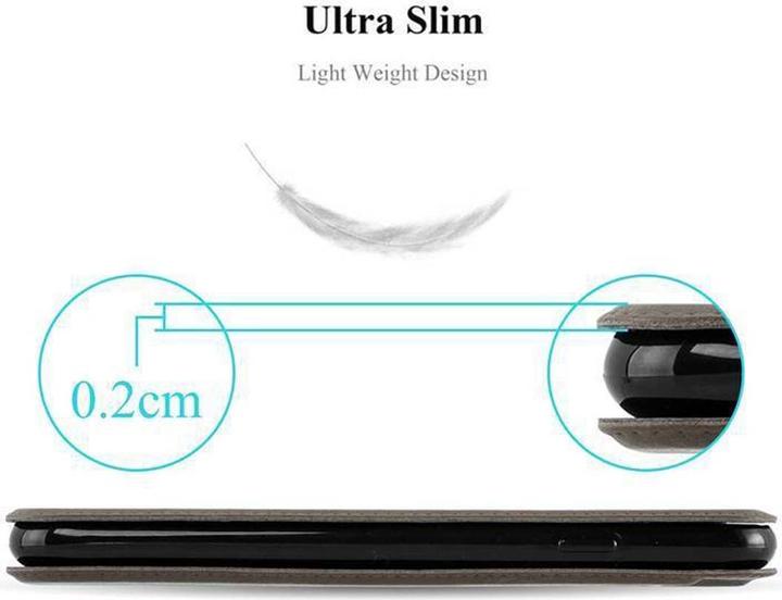 Actual product image Cadorabo Book with View double window cover (Microsoft Lumia 550)