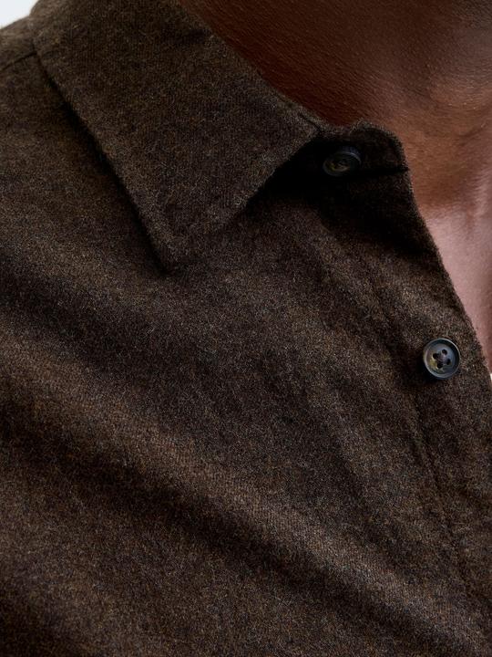 Produktbild Jack & Jones Jjeclassic Melange Shirt L/S Noos (M)