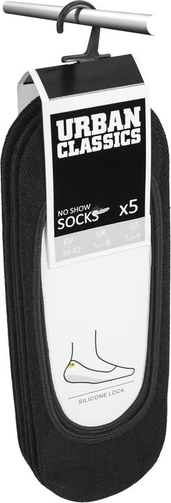 Produktbild Urban Classics Invisible Socks 5-Pack (5er Pack, 43 - 46)