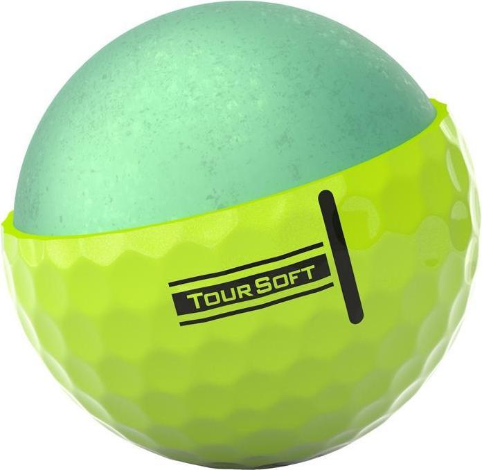 Actual product image Titleist Tour Soft yellow (24)
