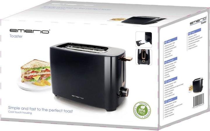 Actual product image Emerio Toaster 2 slices