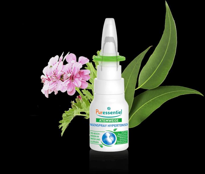 Actual product image Puressentiel Abschwellendes Nasenspray ätherisches Öl Bio (1 Piece)